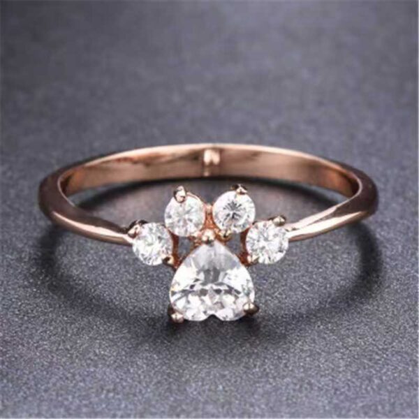 Korean-style Creative Hand Jewelry Rose Gold Ring